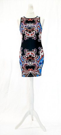 Floryday Платье размер S, цвет красочный