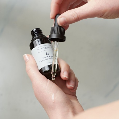 Edible Beauty amp; Snowflower Illuminating Face Oil & Сияющее масло для лица Snowflower