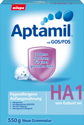 Aptamil Гипоаллергенное Начальное питание HA 1 с рождения, 550 г