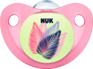 Nuk Соска (успокаивающая) Силиконовая, Night и Day, Размер 3, 18-36 Месяц	ы, Motiv Girl, 2 шт