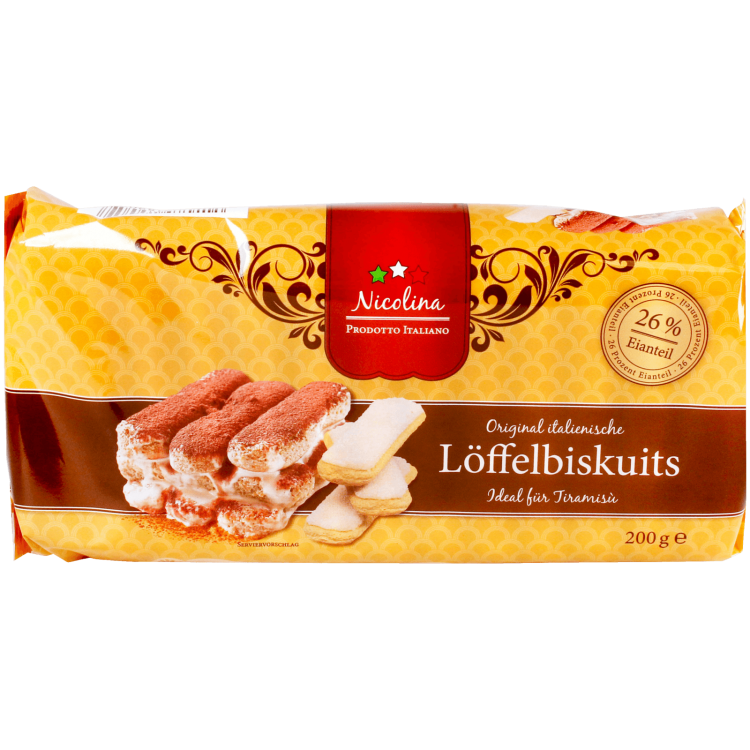 Nicolina Loffelbiskuit Савоярди 200г