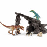 Schleich Schleich Dinosaurier 41461 Dinoset mit Hohle Schleich Dinosaur 41461 Динозавр с полым