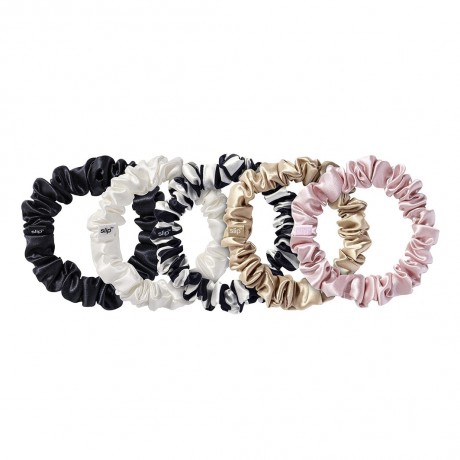 Slip Mittlere Haargummis Aus Reiner Seide  Резинки для волос на средние волосы из чистого шелка