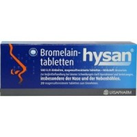 Bromelain Tabletten Hysan magensaftresistente Tabletten (20 шт.) Бромелаин Таблетки желудочно-резистентные 20 шт.