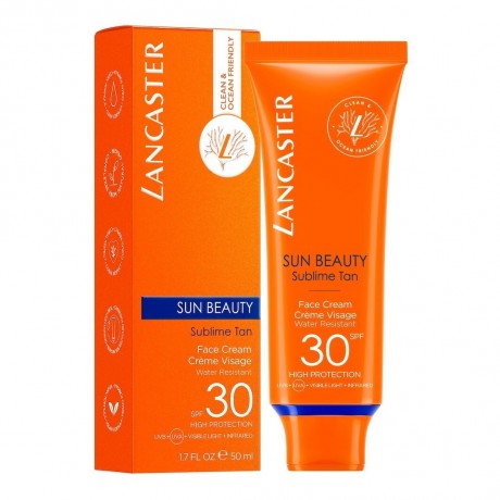 Lancaster Sun Beauty Face Cream SPF30  Солнцезащитный крем для лица SPF30