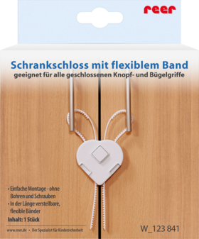 Reer Flexi замок для шкафа, 1 шт Reer Flexi замок для шкафа, 1 шт