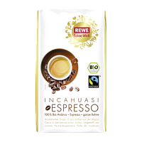 REWE Feine Welt Инкауаси эспрессо цельнозерновой 1кг