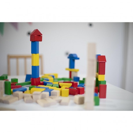 Eichhorn Holzbausteine bunt Красочные деревянные строительные блоки