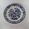 Delft Делфтский фарфор Винтажная тарелка "Птица и цветы" 20см, Голландия 1960г. Delft Делфтский фарфор Винтажная тарелка "Птица и цветы" 20см, Голландия 1960г.