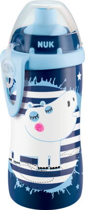 Nuk Flexi Cup Soft-чашка Бегемот 300ml, от 1 года	, 1 шт