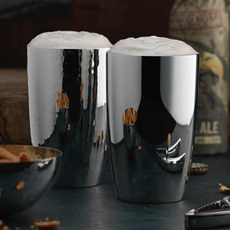 Robbe & Berking Robbe & Berking Dante Bar-Kollektion - 90 g versilbert Bierbecher / Longdrinkbecher Robbe &amp; Berking Dante Bar Collection - 90 г посеребренная пивная кружка / кружка для лонгдринка