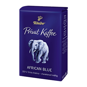 Tchibo Кофе Африканский голубой 500г в зернах