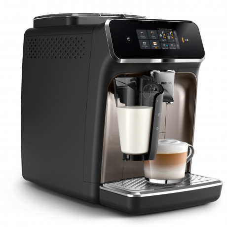 Philips Philips Kaffeevollautomat EP2336/40 2300 Series, 4 Kaffeespezialitaten, mit LatteGo-Milchsystem, Schwarz verchromt  Полностью автоматическая кофемашина Philips EP2336/40 серии 2300, 4 сорта кофе, с молочной системой LatteGo, отделка ерным хромом