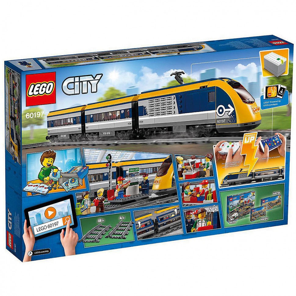 Купить LEGO City 60197 Personenzug ЛЕГО Пассажирский поезд в  интернет-магазине Diskontshop.eu Германия всего за 21 189 руб. в