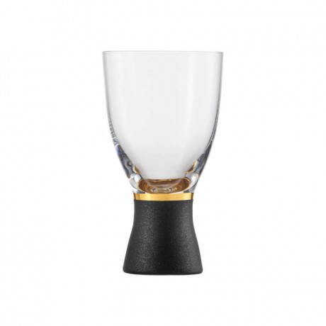 Eisch Eisch Cosmo schwarz gold Becher Glas 320 ml / 14,3 cm Стакан для кружки Eisch Cosmo черное золото 320 мл / 14,3 см