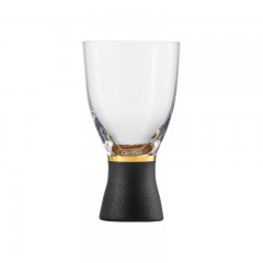 Eisch Eisch Cosmo schwarz gold Becher Glas 320 ml / 14,3 cm Стакан для кружки Eisch Cosmo черное золото 320 мл / 14,3 см