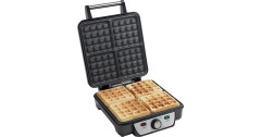 Bestron Bestron Waffeleisen ASW281  silber/schwarz, 1.100 Watt  silber/schwarz Вафельница Bestron ASW281 серебристый/черный, 1100 Вт