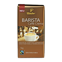 Tchibo Бариста кремовый кофе 1кг в зернах