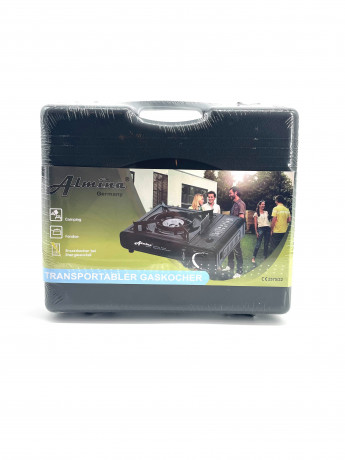 Almina Almina Gaskocher Gaskocher Campingkocher Outdoor 1 Flammig Herd Kochfeld Gasherd Газовая плита Almina, газовая плита, походная плита, уличная плита с 1 конфоркой, газовая плита