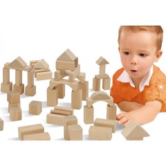 Eichhorn Natur Holzbausteine Строительные блоки из натурального дерева
