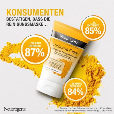 Neutrogena Curcuma Clear Beruhigende Reinigungsmaske Curcuma Clear Успокаивающая очищающая маска