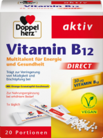 Doppelherz Витамин B12 direct Прямые гранулы, 20 шт