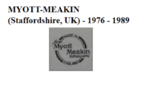 Myott Meakin England Royal Mail, Майотт Меакин Англия Чайный/кофейный сервиз, серия Королевская Почта, ручная роспись, 21 предмет, 1976-1989гг