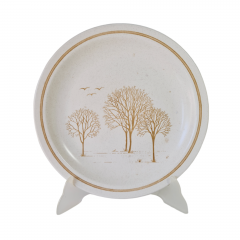 Тарелки винтажные Churchill England, керамика, 8 шт., 26 см, Англия, 1970-80гг.