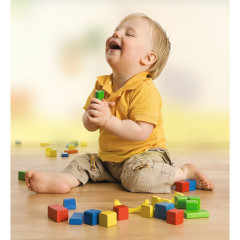 Eichhorn Holzbausteine bunt 100 Stuck Разноцветные деревянные блоки 100 шт.