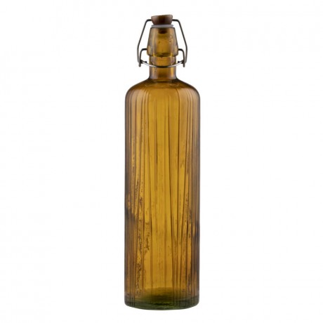Bitz Bitz Kusintha - Glas amber Wasserflasche 1,20 L Bitz Kusintha - Бутылка для воды янтарная стеклянная 1,20 л