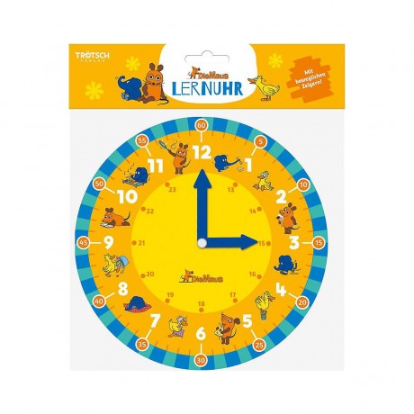 Trotsch Verlag Die Maus Lernuhr Часы обучения мыши