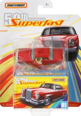 Mattel Matchbox Sammler-Edition zum 50. Superfast-Jubilaum Коллекционное издание Matchbox Superfast, посвященное 50-летию
