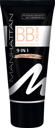 MANHATTAN Cosmetics BB Крем Beauty Balm  9in1 Longlasting Light 01, 30 мл
