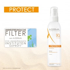 A-DERMA PROTECT SPF 50+ Spray ЗАЩИТА SPF 50+ спрей