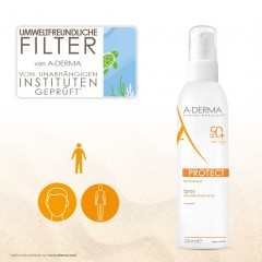 A-DERMA PROTECT SPF 50+ Spray ЗАЩИТА SPF 50+ спрей