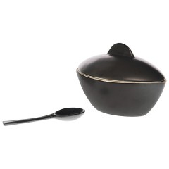 LaNature Keramikdose mit Keramikloffel Dose Accessoires, 1 шт.