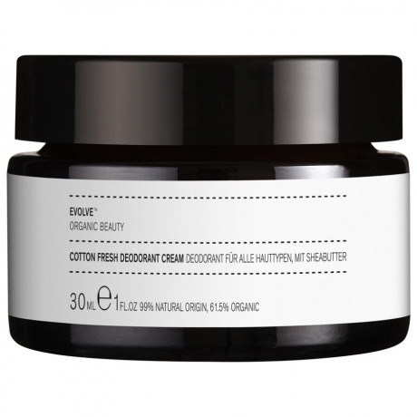 Evolve Organic Beauty Cotton Fresh Deodorant Cream Хлопковый крем-дезодорант Fresh