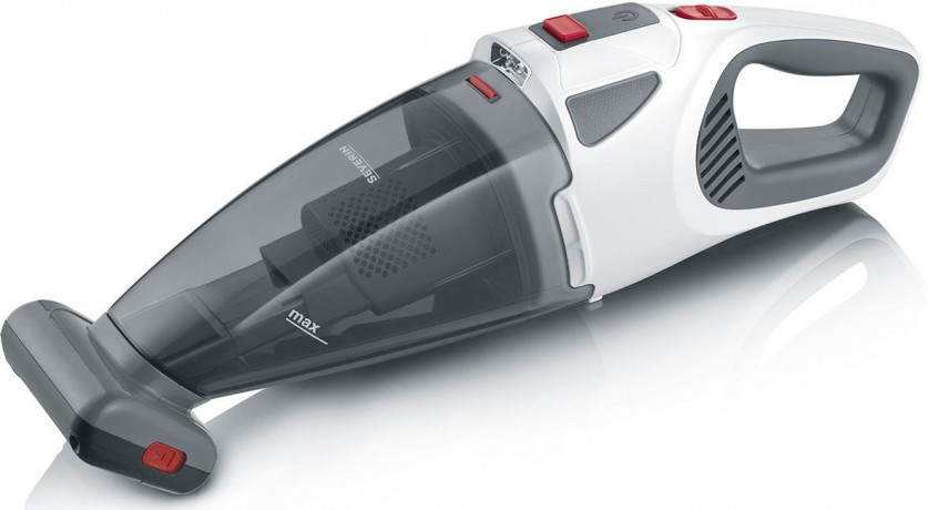 Severin Severin Akku-Handstaubsauger HV 7146, 120 W, beutellos, bis zu 60 Min. Akkulaufzeit, inkl. Ladestation mit Wandhalterung  Беспроводной ручной пылесос Severin HV 7146, 120 Вт, без мешка, время автономной работы до 60 минут, включая зарядную станцию