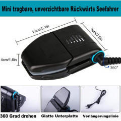 Devenirriche Devenirriche Dampfbugeleisen Reisebugeleisen, Klappbar Dampfburste Dampfglatter fur Zuhause  Паровой утюг Devenirriche, дорожный утюг, складная паровая щетка, паровой разглаживатель для дома