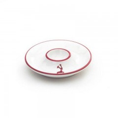 Gmundner Keramik Gmundner Keramik Bordeauxroter Hirsch Eierbecher glatt d: 12 cm Керамическая подставка для яиц из бордоского благородного оленя Gmundner гладкая d: 12 см