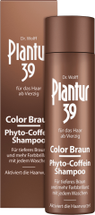 Plantur 39 Shampoo Phyto-Coffein Color Braun Шампунь Плантур 39 окрашивающий для темных выпадающих волос , 250 мл