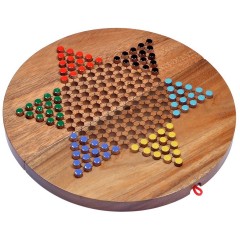 LOGOPLAY Halma Gr. XL fur 2 bis 6 Spieler Халма гр. XL для 2-6 игроков