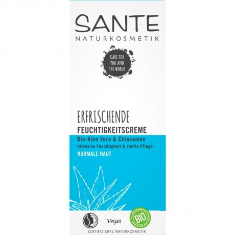Sante FEUCHTIGKEITSCREME BIO-ALOE VERA & CHIASAMEN УВЛАЖНЯЮЩИЙ КРЕМ С ОРГАНИЧЕСКИМ АЛОЭ ВЕРА И КИАЗЕ