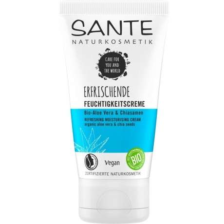 Sante FEUCHTIGKEITSCREME BIO-ALOE VERA & CHIASAMEN УВЛАЖНЯЮЩИЙ КРЕМ С ОРГАНИЧЕСКИМ АЛОЭ ВЕРА И КИАЗЕ
