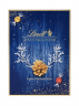 Lindt Adventskalender 2025 blau 194g, Адвент-календарь, 24 сладких сюрприза, 194 грамма