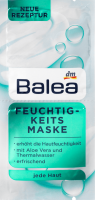 Balea (Балеа) Maske Feuchtigkeit Увлажняющая маска с Термальной водой и Морскими водорослями, 16 мл, 2 x 8 ml, 16 мл