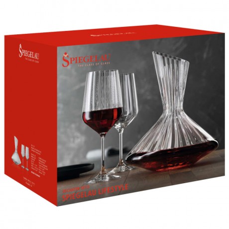 Spiegelau Spiegelau Lifestyle Dekantier Glas Set 3-tlg. Набор стаканов для декантера Spiegelau Lifestyle 3 шт.