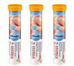 Mivolis Vitamin C Brausetabletten SET 3x20 St, Миволис НАБОР Шипучие таблетки Витамин C 240 мг со вкусом апельсина, 3х20 шт