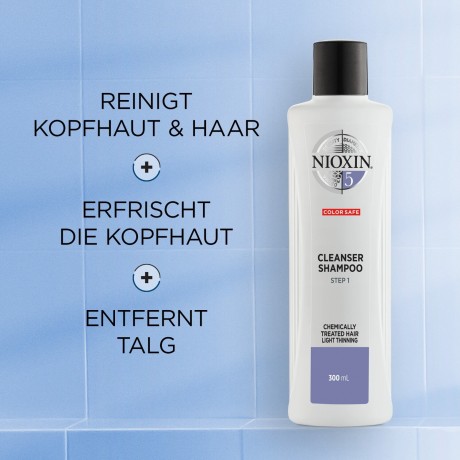 Nioxin System 5 Cleanser Shampoo  Очищающий шампунь System 5