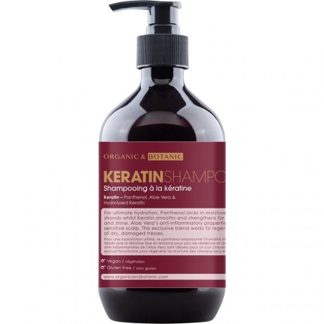 Organic  Botanic Keratin Shampoo  Кератиновый шампунь